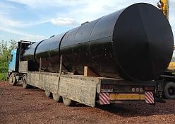 Изготовление и монтаж пожарных емкастей на 60м3